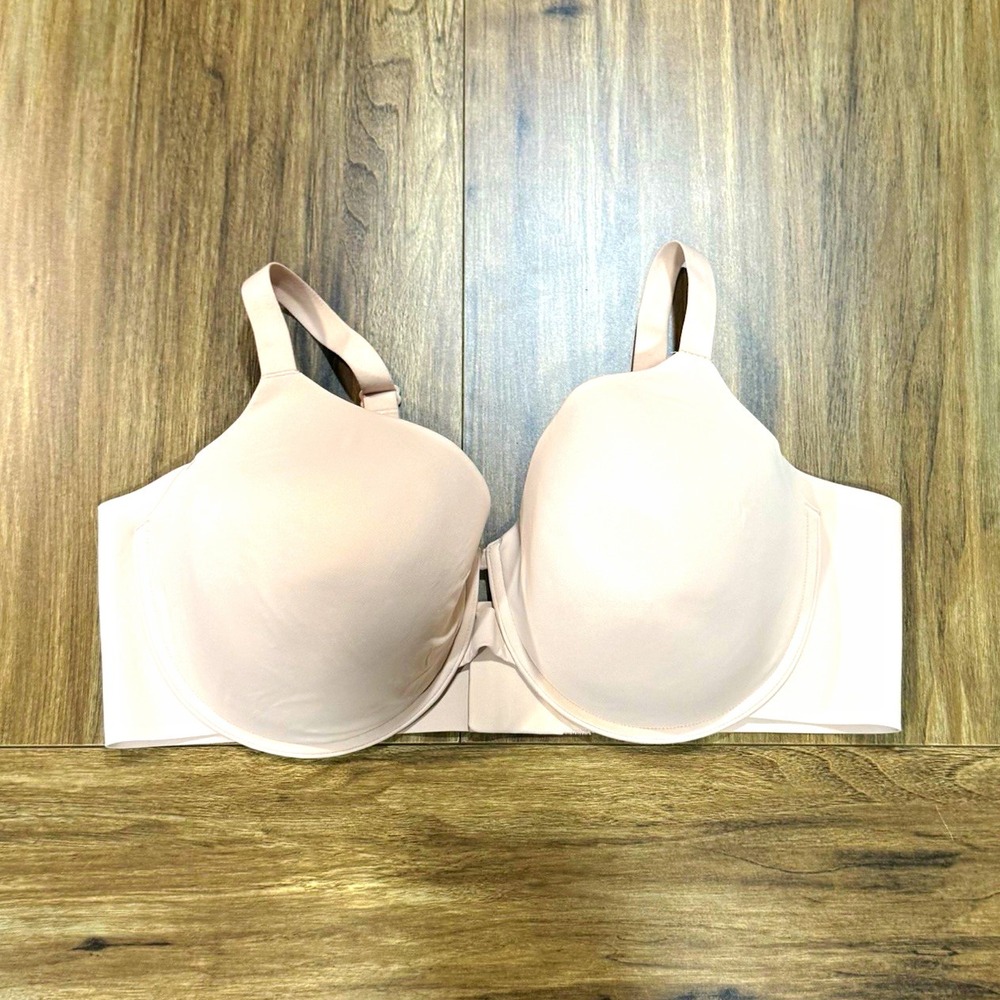 Torrid Nude Beige Lightly Lined T-Shirt Full Coverage Bra Intimate Sz 44DD